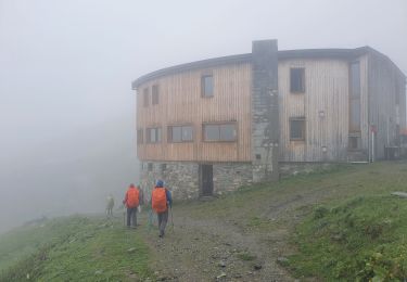 Tour Wandern Pralognan-la-Vanoise - refuge de Peclet-Polset et lac blanc - Photo