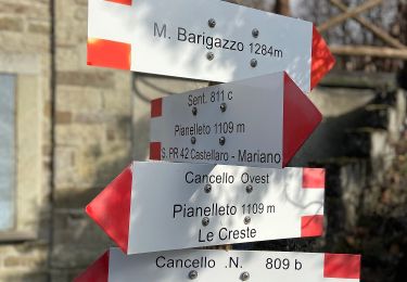 Tour Zu Fuß Varsi - Strada di Campo del Gallo - Lago di Citta' - Cresta N - Monte Barigazzo - Photo