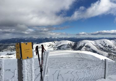 Randonnée Raquettes à neige Volvent - Servelle  de Brette - Photo
