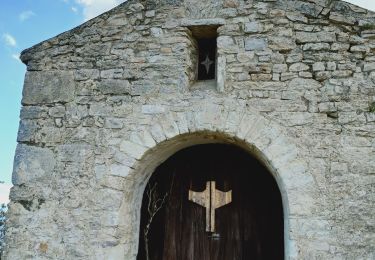 Randonnée Marche Piégros-la-Clastre - chapelle st Manard - Photo