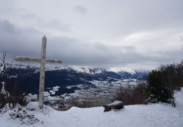 Tour Schneeschuhwandern Lans-en-Vercors - Pas de  l Ours, Pas de Bellecombe par la crête de la forêt de Guyney - Photo