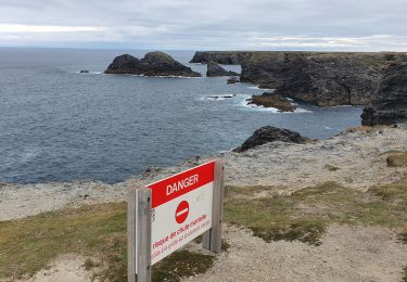 Tocht Stappen Sauzon - Borderun - Photo