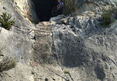 Tocht Stappen Sisteron - 05 trou argent zel - Photo