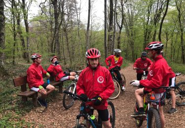 Tocht Mountainbike Besançon - 2019 CLUB VTT - IME GB - 16 avril - Photo