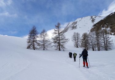 Trail Touring skiing La Condamine-Châtelard - Ste Anne  - Photo