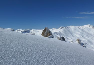 Excursión Esquí de fondo Jausiers - Mourre Haut à Ski  - Photo