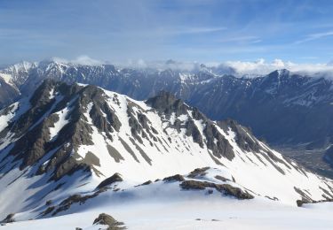 Trail Touring skiing Jausiers - Empeloutier ski - Photo