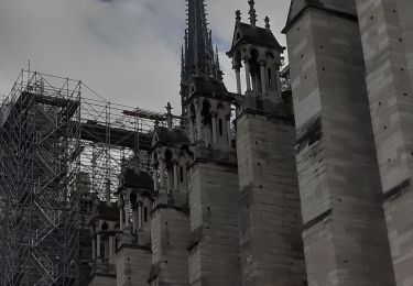 Tour Wandern Paris - porte de  Versailles Notre Dame - Photo