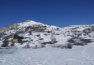 Excursión Esquí de fondo Saint-Étienne-de-Tinée - Las Donnas et baisse du Colombier - Photo