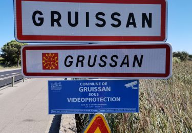 Tocht Stappen Gruissan - GRUISSAN ... tour de l'étang.  - Photo
