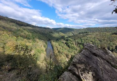 Tocht Stappen Bouillon - rando rochehaut 5-10-2024 - Photo