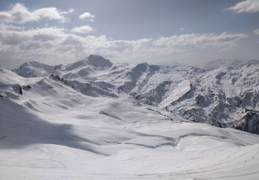 Tocht Ski randonnée Beaufort - Le Mapaz- les Accrays - les Eaux Rouges - Passage de Miraillet- retour par les Avals. - Photo