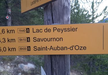 Randonnée Marche Esparron - ESPARON 05 . Lac de Peyssier . Col de  Peyssier o s - Photo