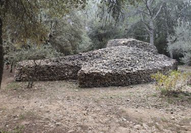 Tocht Stappen Bernis - Bernis capitelles-4-chemins - Photo