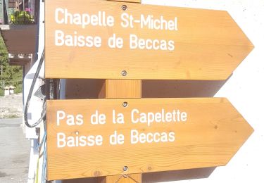Tour Wandern Moulinet - Baisse de Bécass - Photo