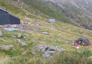 Trail Walking Estaing - cabane de barbat à lac de barbat - Photo