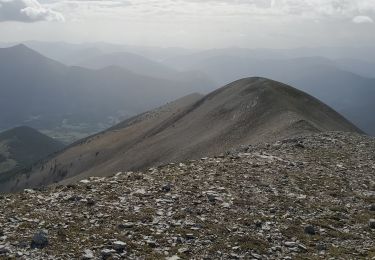 Excursión Senderismo Prads-Haute-Bléone - Chavailles col du talon mourre frey 1106m 13kms  - Photo