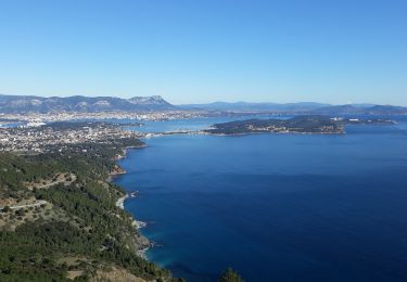 Excursión Senderismo La Seyne-sur-Mer - SityTrail - ND de Mai en boucle depuis route de la corniche varoise - Photo