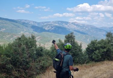 Trail Mountain bike Prémian - balcon des albieres - Photo