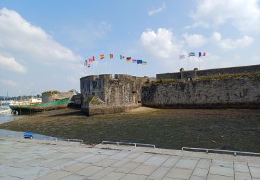 Tocht Stappen Fouesnant - GR34. Beg Meil  --  Concarneau (+visite de la Ville Close) - Photo