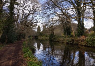 Percorso Marcia Woking - promenade le long du canal Woking -Brookwood - Photo