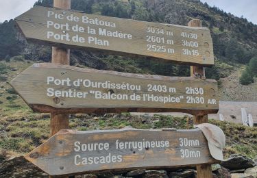 Tour Wandern Saint-Lary-Soulan - Col d'ourdissetou boucle eco  - Photo