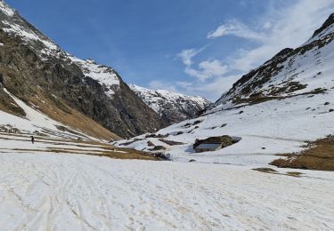 Tocht Sneeuwschoenen Aragnouet - Piau-Engaly: Neste de Badet, lac de Badet A/R - Photo