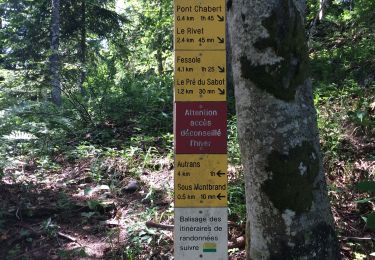 Trail Walking Saint-Gervais - Pas de Monbrand,  - Photo
