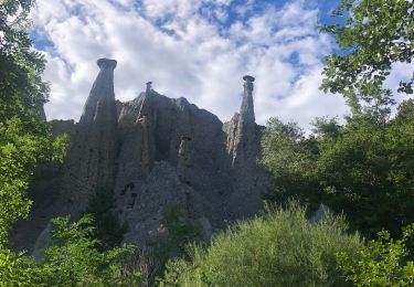 Excursión Senderismo Théus - Les demoiselles coiffées  - Photo