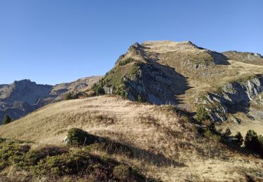 Tocht Stappen La Léchère - pte de Glais rouge, des Arangles et Roche brisée  - Photo