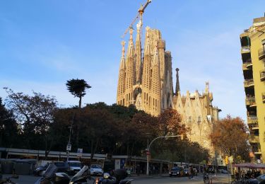 Tocht Stappen Barcelona - sagrata familla - Photo