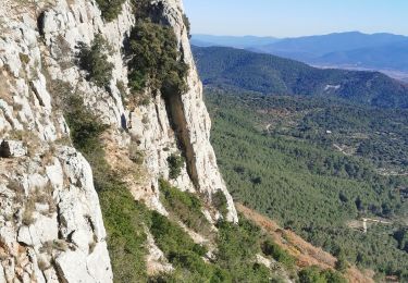 Randonnée Marche Belgentier - Belgentier vers barres de Cuers - Photo