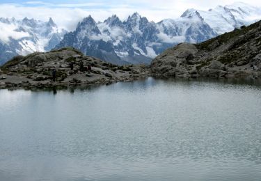 Excursión Senderismo Chamonix-Mont-Blanc - Jeudi matin-G2-Le Lac Blanc depuis la Flègère - Photo