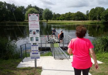 Tocht Hybride fiets Vallières-les-Grandes - Vallières-Chenonceaux - Photo