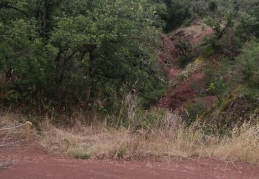 Percorso Marcia Dourgne - terre rouge - Photo