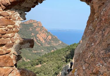 Excursión Senderismo Saint-Raphaël - Saint pilon pic du cap roux et ste beauté - Photo