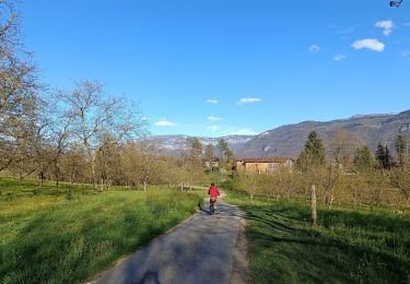 Percorso Mountainbike Beaulieu - Fond de Beaulieu- Treillins -  Cognin , balade en vélo  - Photo