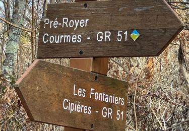 Trail Walking Courmes - Courmes  - Photo