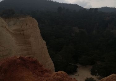 Tour Wandern Caseneuve - Le Colorado au départ du Grand Plan - Photo