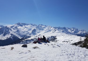 Tocht Sneeuwschoenen Crêts-en-Belledonne - Le Grand Rocher (2021) - Photo