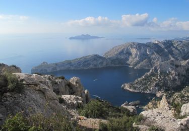 Randonnée Marche Marseille - Corniche du Caf et couloir du Candelon - Photo