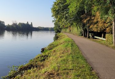 Randonnée Vélo de route Saulny - Metz ville route - Photo