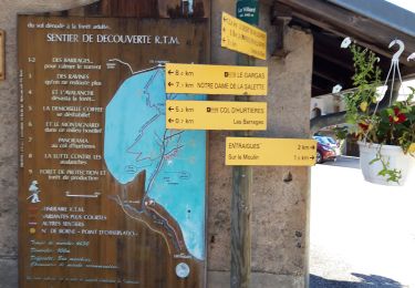 Randonnée Marche Entraigues - la Salette col d.hurtiere  - Photo