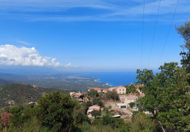 Tocht Stappen Sari-Solenzara - vers le monastère retour monte Santu - Photo