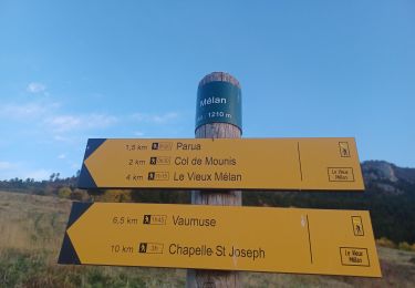 Tour Wandern Le Castellard-Mélan - MELAN . Col de Mounis  , sommet du Corbeau o l s - Photo