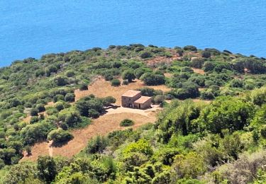 Randonnée Marche Piana - capo rosso - Photo