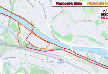 Tour Laufen Lüttich - Boucle de 5 km de l'Ekiden Liège 2024 - Photo