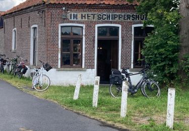 Randonnée Vélo électrique Gand - Kastelentocht Sterretrappers 2 versie 3/7/2022  - Photo