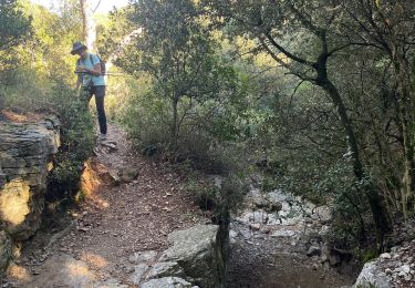 Randonnée sport Lafare - Cassan , les sarrasines, le clapis - Photo