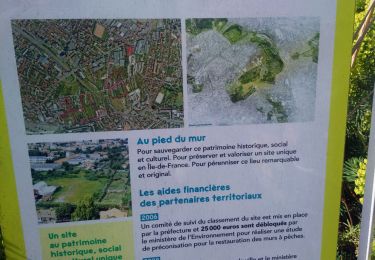 Tocht Stappen Montreuil - Montreuil patcs - Photo